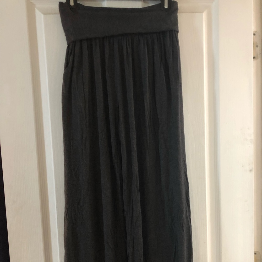 EUC Athleta studio wide leg pants (small, dk.grey)